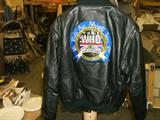 1989 tour for "THE WHO" mint condition leather coat.