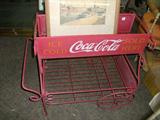 COCA COLA PARTY CART. IDEAL FOR THAT OUTDOOR BBQ, IF U'R NOT A PARTY PERSON U COULD ALWAYS MAKE IT A PLANT CART. DULL!!