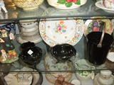 Either Nippon or Dresden plate (can't remember, we have both;& black amethyst; Mt. Pleasant & something else