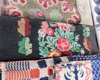 Assortment of Early Rugs and Runners