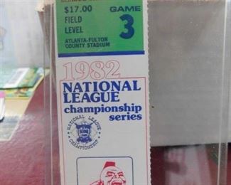 1982 National League Championship Ticket