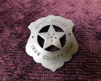 Iron County Utah Badge