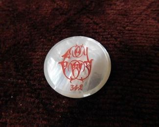 Mother of Pearl Casino Chip
