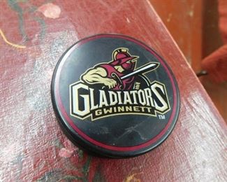 Gladiators ECHL Souvenir Puck