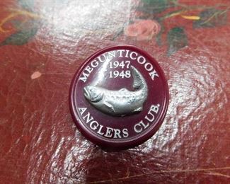 1948 Megunticook Anglers Club Badge
