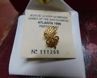1996 Atlanta Olympics Participant IOC Pin 
