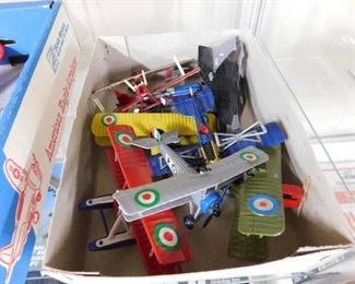 Box of Metal WW1 Fighter Planes(Made in Italy)
