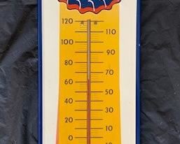 1950's "Just Right for Dad's Tastes Like Root Beer Should!" Thermometer(27" x 7")