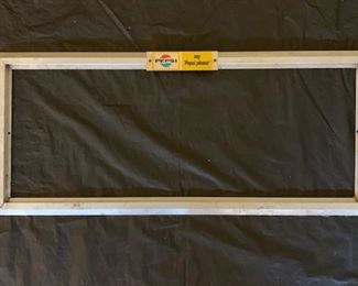 1960's Pepsi "Say Pepsi Please" Metal Sign Frame(11" x 28")