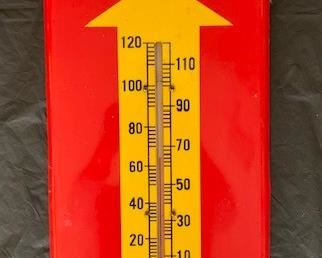 1960's Drink Royal Crown Cola Best by Tatse-Test Thermometer(25" x 10")