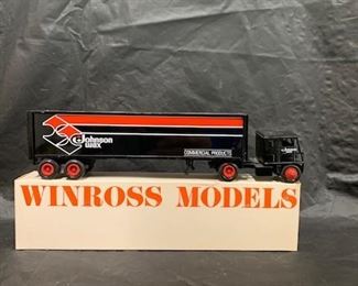 1982 Winross Johnson Wax Tractor Trailer(MIB)