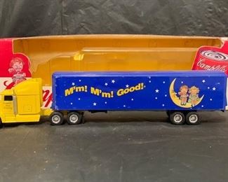 1996 Ertl Campbell's Tractor Trailer in Display Box