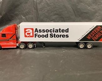 1990's Ertl Associated Food Stores Salt Lake Utah Tractor Trailer