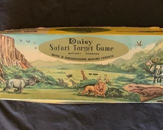 Daisy Safari Target Game in Original Box