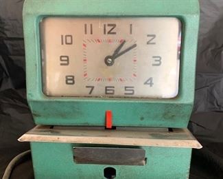 Vintage Time Clock
