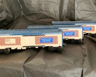 Three 1978 Lionel Ralston Purina Box Cars(MRS 9873)