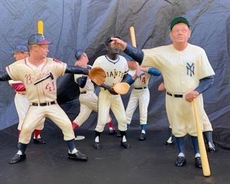 1950's Hartland Baseball Statues(Mickey Mantle, Willie Mays, Ted Williams and more)