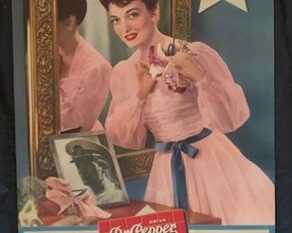 1945 Dr. Pepper Advertising Calendar