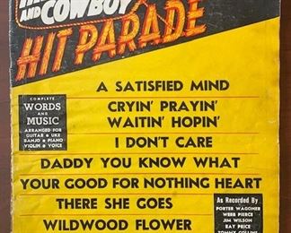 Hillbilly and Cowboy Hit Parade Magazine