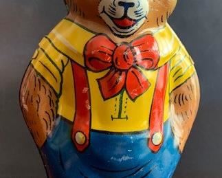 J. Chein Tin Litho Wind-up Bear