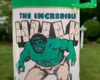 Incredible Hulk Plastic Thermos