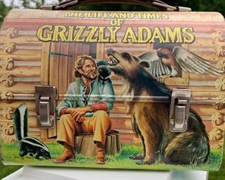 Grizzly Adams Dome Top Lunchbox