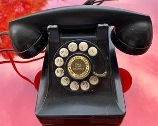 1930s Bell Systems Western Electric Telephone F-1 Rotary Dial Phone