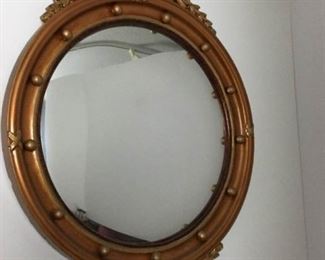 Ornate Convex Round Mirror with Eagle https://ctbids.com/#!/description/share/338878