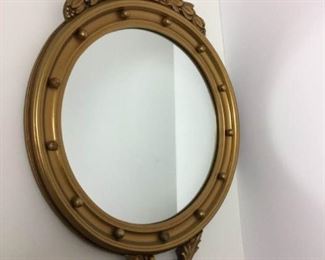 Round Flat Mirror with Eagle on Top https://ctbids.com/#!/description/share/338876