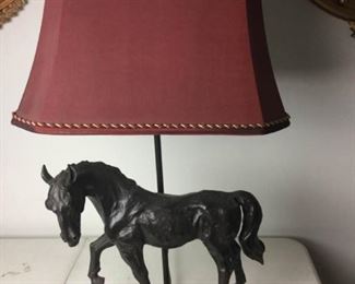 Horse Lamp https://ctbids.com/#!/description/share/338602