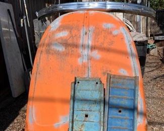 001 Volkswagen Hood and Bumper