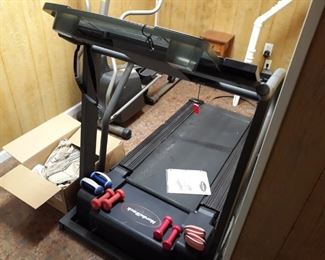 Nordic Track Treadmill, Hand Weights