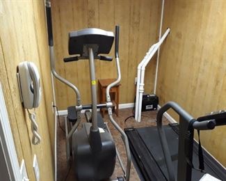 Elliptical and Treadmill