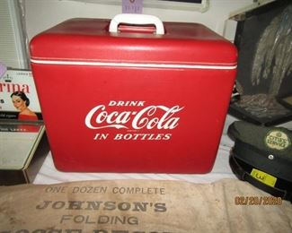 1950s Coca-Cola beverage cooler