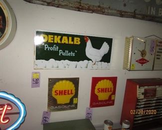 DeKalb profit pullets chicken sign