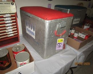 Hamm's beer cooler