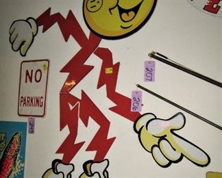 large Reddy kilowatt display sign