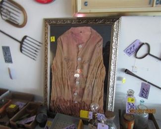 vintage Buckskin Indian Trappers jacket