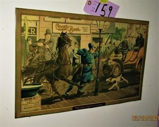 Early Cooks beer sign