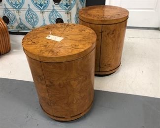 Henredon Burl Cabinets