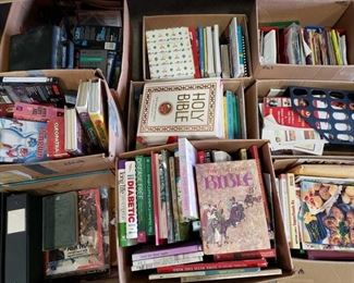 Books, Cookbooks, VHS Tapes, and more!
Books, Cookbooks, VHS Tapes, and more!