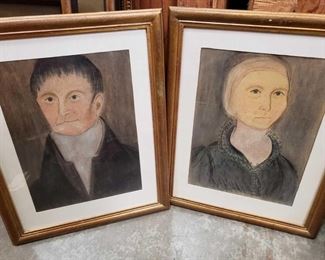 2 Framed Pieces of Artwork
Frames measure approximately 24.25" x 19.25" Art measures approximately 17" x 12"