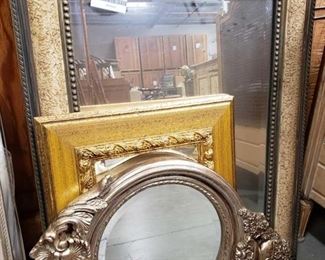 3 Framed Mirrors
Frames measure approximately 19" x 17" to 31" x 25"