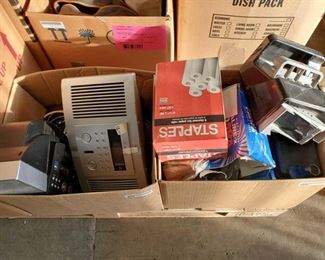 Office Supplies, iPod Dock Stereo, Change Counter and More
Assorted Office Supplies, iPod Dock Stereo, Change Counter and More