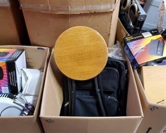 Art Supples, Notebooks, Remote Answering System, Bags, and Other Misc Household Items
Assorted Art Supples, Notebooks, Remote Answering System, Bags, and Other Misc Household Items