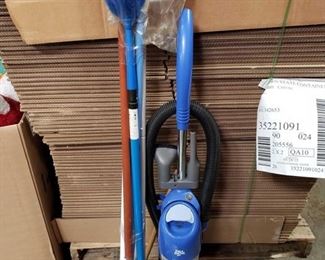 Dirt Devil Vacuum, Brooms, Swiffer, and Squeegee
Dirt Devil Vacuum, Brooms, Swiffer, and Squeegee