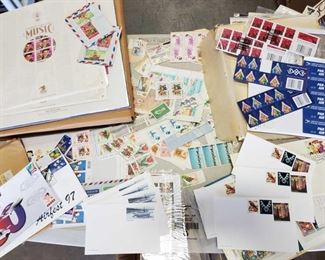 Stamp Collection
Stamp Collection Includes Elvis Stamps, Peanuts Stamps