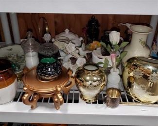 Vases, Plates, Figurines and More!
Vases, Plates, Figurines, a Mirror, Ornaments and More !