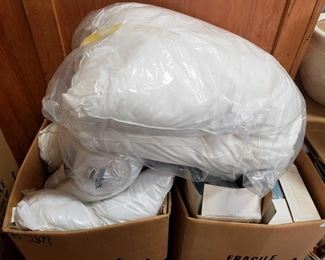 Brand New Pillows - Still in plastic
2 29" Boxes of Brand New Assorted Pillows