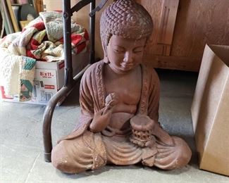 Sitting Buddha Statue
Sitting Buda Statue Measures Approx 20" Tall, 17" Wide